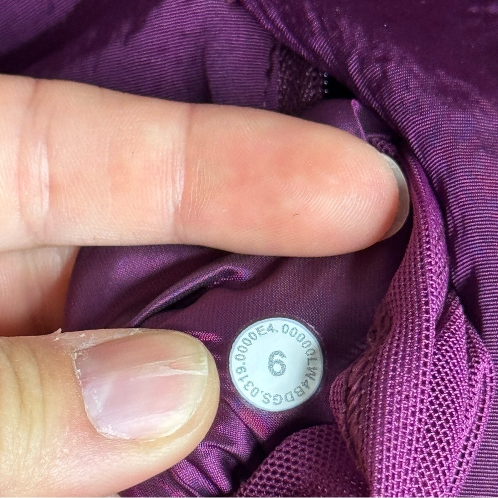 Lululemon Non-Stop Bomber Jacket *Reversible Marvel Purple Color - Picture 15 of 15